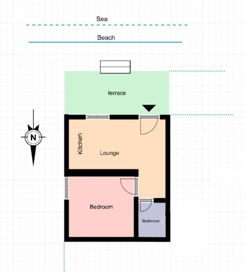 Kaminaki Beachfront Apartments ニサキオン エクステリア 写真