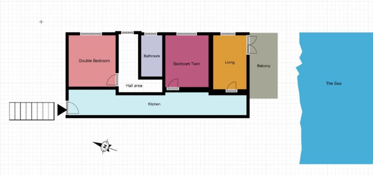 Kaminaki Beachfront Apartments ニサキオン エクステリア 写真